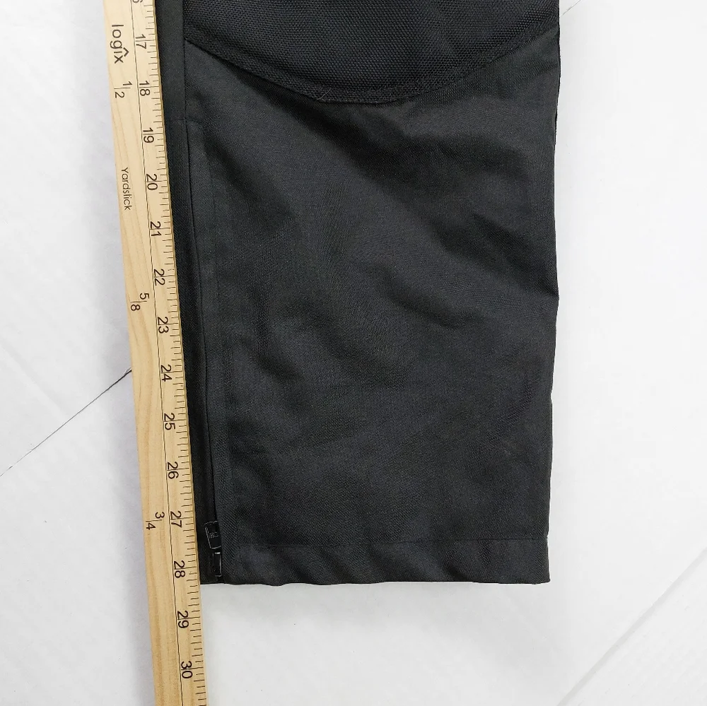 Xtreemgear Motorcycle Pants Mens Black 32x28.5 Cordura Scotchlite Waterproof
